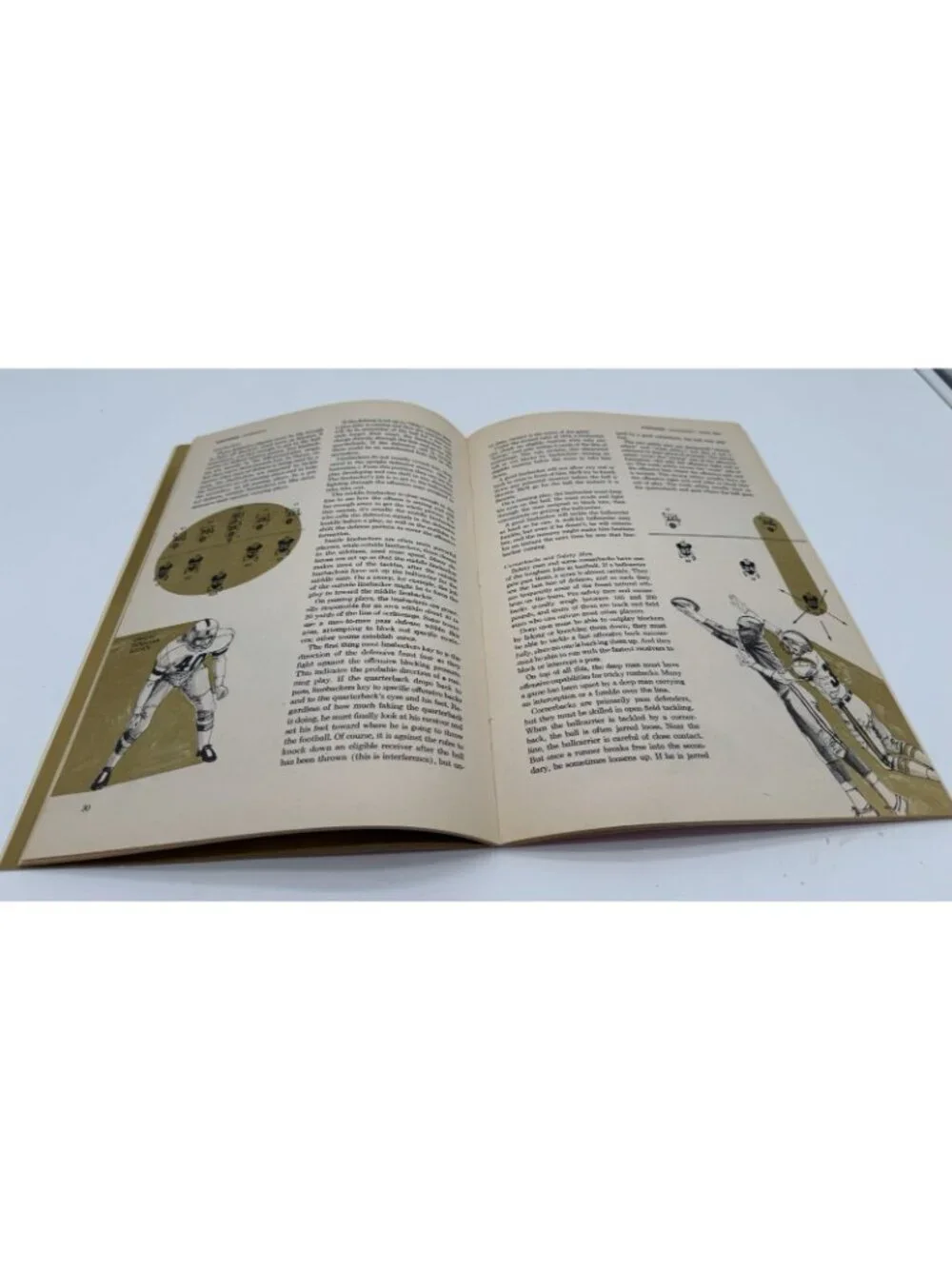 1975 Vintage A Golden Sports Book Football Book